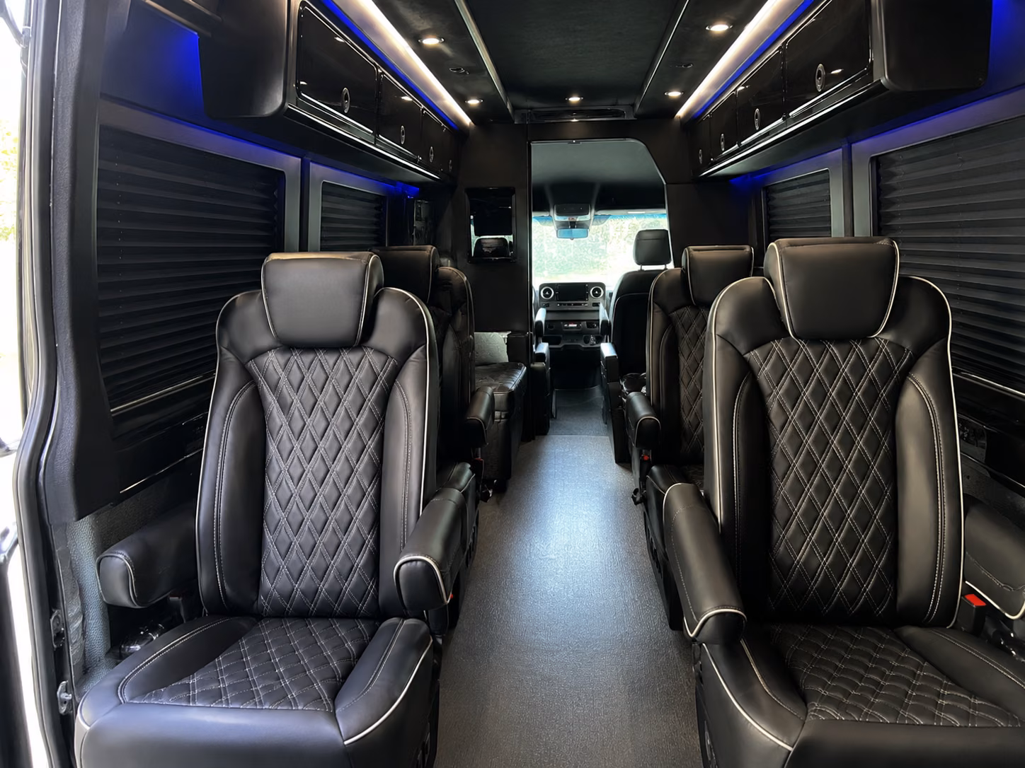 carson concert transportation onboard seating