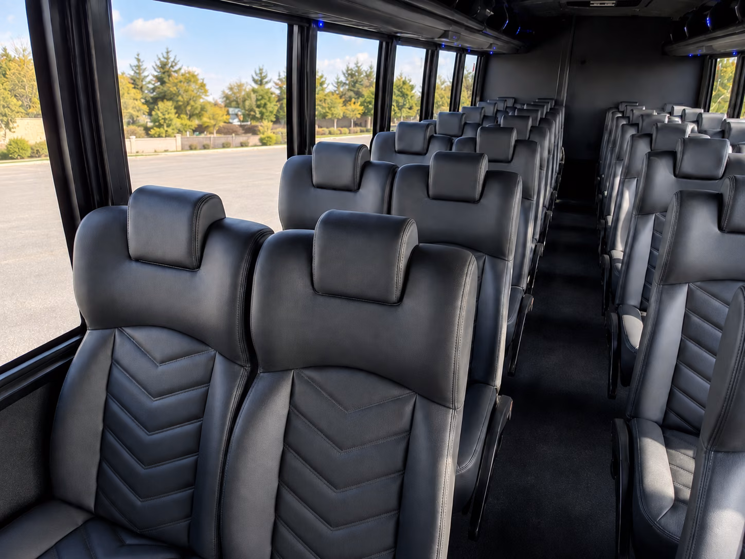 carson school event transportation onboard seating